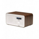 Radio Digital Denver DAB-30DW Madera Oscura DAB+/FM