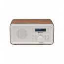 Radio Digital Denver DAB-30DW Madera Oscura DAB+/FM