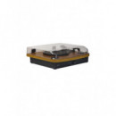 Tocadiscos Portátil Grabador Denver VPL-230, Color Madera