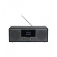 Radio por Internet DENVER MIR-270B BLUETOOTH Dab+ de Madera Negro
