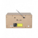 Radio DAB+/FM Denver MDA-525LW Bluetooth Madera Clara