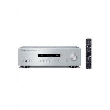 Amplificador Yamaha A-S201 Hi-Fi Est&eacute;reo 200W Color Plata