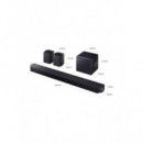 Barra de Sonido Samsung HW-Q990F/ZF, 11.1.4 Canales, 756W, Negro