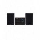 Microcadena Aiwa MSBTU-300, Bluetooth, USB, CD, MP3, Negro