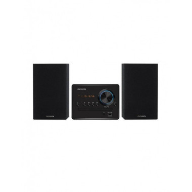 Microcadena Aiwa MSBTU-300, Bluetooth, USB, CD, MP3, Negro