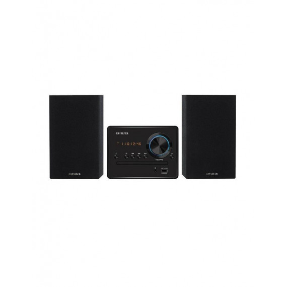 Microcadena Aiwa MSBTU-300, Bluetooth, USB, CD, MP3, Negro