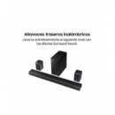 Barra de Sonido Samsung/Harman Kardon HW-Q90R/ZF, Subwoofer Inalámbrico, 7.1.4, 512W, Negro