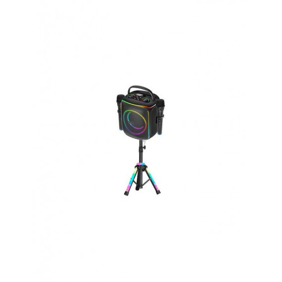 Altavoz Sytech XTR440BT Voxpro Duo 440, 80W RMS, Trípode, 2 Micrófonos, Negro