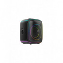 Altavoz Sytech XTR440BT Voxpro Duo 440, 80W RMS, Trípode, 2 Micrófonos, Negro