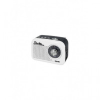 Radio Portátil SYTECH XV1680BT Vintage 3 Bandas BLUETOOTH Usb/tf 1200MAH Blanca