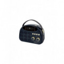 Radio Sytech XV1678BT Vintage, AM/FM/SW, USB, Bluetooth, Color Negro