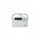 Radio Portátil Vintage Sytech SYXV1686BTB AM/FM Bluetooth Recargable