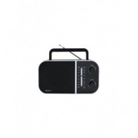 Radio Portátil SYTECH SY1677NG Am/fm, Pilas y Red, Negro