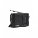 Radio Portátil Aiwa RS-44 Analógica AM/FM con Auriculares Negros