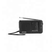 Radio Portátil AIWA RS-44 Analógica Am/fm con Auriculares Negros
