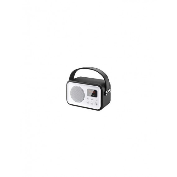 Radio Portátil Sunstech RPBT450 Bluetooth USB SD Negra