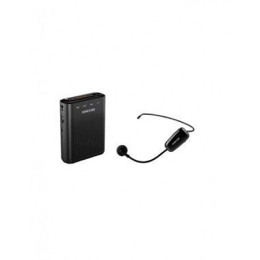 Altavoz Amplificador Port&aacute;til FONESTAR ALTA-VOZ-W30 con Micr&oacute;fono Uhf, 30W, USB/MICROSD/MP3, Negro