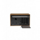 Radio de Escritorio Denver DAB-46 DAB+, FM, Retro, Color Madera