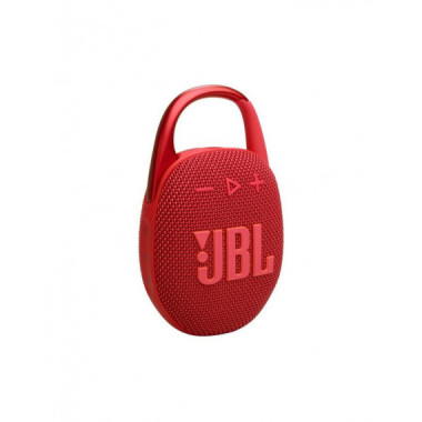 Altavoz JBL Clip 5 Bluetooth, Color Rojo