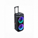 Altavoz Portátil AIWA KBTUS-480 con Ruedas, Bluetooth, USB, 40W RMS Negro