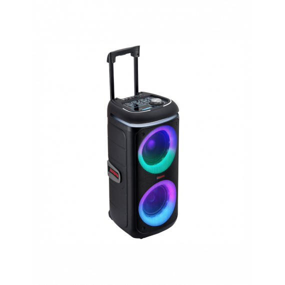 Altavoz Portátil AIWA KBTUS-480 con Ruedas, Bluetooth, USB, 40W RMS Negro