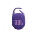 JBL Clip 5 Altavoz Bluetooth Portátil, 7W, Color Violeta