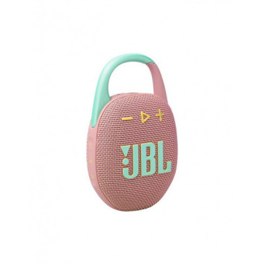 Altavoz Port&aacute;til JBL Clip 5 Rosa Bluetooth IP67