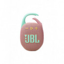 Altavoz Portátil JBL Clip 5 Rosa Bluetooth IP67
