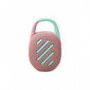 Altavoz Portátil JBL Clip 5 Rosa Bluetooth IP67