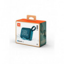 Altavoz Portátil JBL GO 4 Bluetooth, 4.2W, 850mAh, Azul