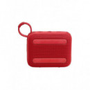 Altavoz Portátil JBL Go 4 Bluetooth 4.2W IP67 Rojo