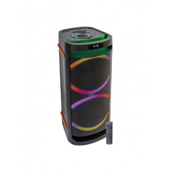 Altavoz Luminoso Portátil Ibiza LOUNGE28, 2x8"/20cm 600W, Bluetooth, Negro