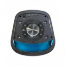 Altavoz Luminoso Portátil Ibiza LOUNGE28, 2x8"/20cm 600W, Bluetooth, Negro