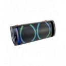 Altavoz Luminoso Portátil Ibiza LOUNGE28, 2x8"/20cm 600W, Bluetooth, Negro