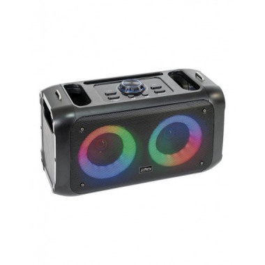 Altavoz Port&aacute;til Ibiza Sound Party-Street2 10-5537PLS Bluetooth LED USB MicroSD 100W