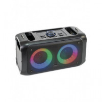 Altavoz Portátil Ibiza Sound Party-Street2 10-5537PLS Bluetooth LED USB MicroSD 100W