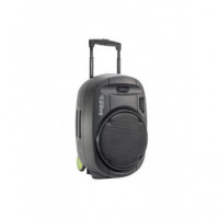 Sistema de Sonorización Portátil Ibiza Sound PORT15VHF-MKII-TWS 15''/38cm