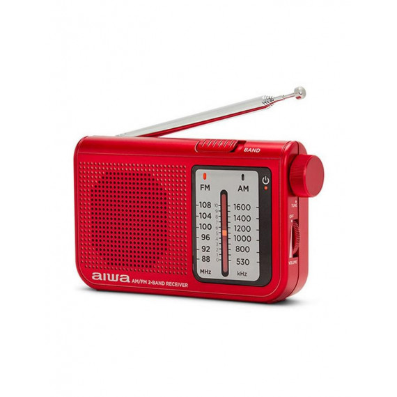 Radio de Bolsillo Aiwa RS-55 AM/FM Roja