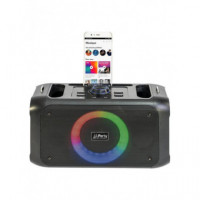 Altavoz Portátil Ibiza 10-5536PLS Party-Street1, Bluetooth, USB y Micro-SD 4"/10cm 100W