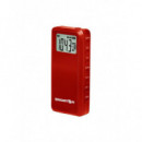 Radio Portátil Brigmton BT-123-R Roja AM/FM con Sintonizador Digital