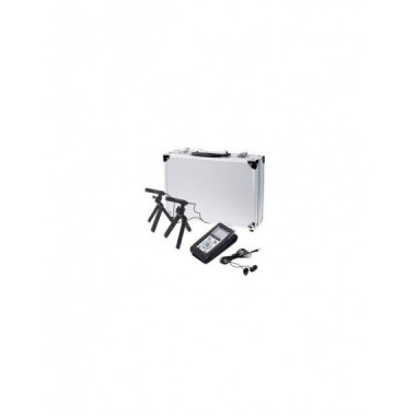 Grabadora Olympus DM-720 con Funda CS150, 2 Micr&oacute;fonos ME-30W y Auriculares E39