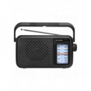 Radio Portátil Analógica Sunstech RP5760BK AM/FM Negro