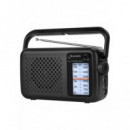 Radio Portátil Analógica Sunstech RP5760BK AM/FM Negro