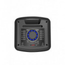 Altavoz Sytech Ledflow SYXTR89LF 2x10" 100W RMS RGB Flame USB Bluetooth