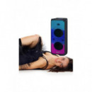 Altavoz Sytech Ledflow SYXTR89LF 2x10" 100W RMS RGB Flame USB Bluetooth