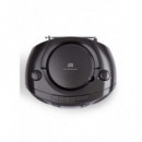 Radio CD Portátil Aiwa BBTC-550 FM/CD/MP3/USB/Bluetooth/Cassette Negro