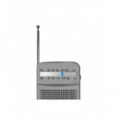 Radio de Bolsillo Sytech SY1660PL AM/FM Vertical Plata