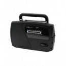 Radio Transistor Portátil Nevir NVR-140 AM/FM Negro