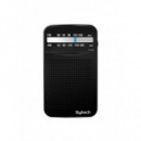 Radio de Bolsillo Sytech SY1660 AM/FM Vertical Negra
