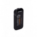 Radio de Bolsillo Aiwa R-22BK con Auriculares, AM/FM, Negro